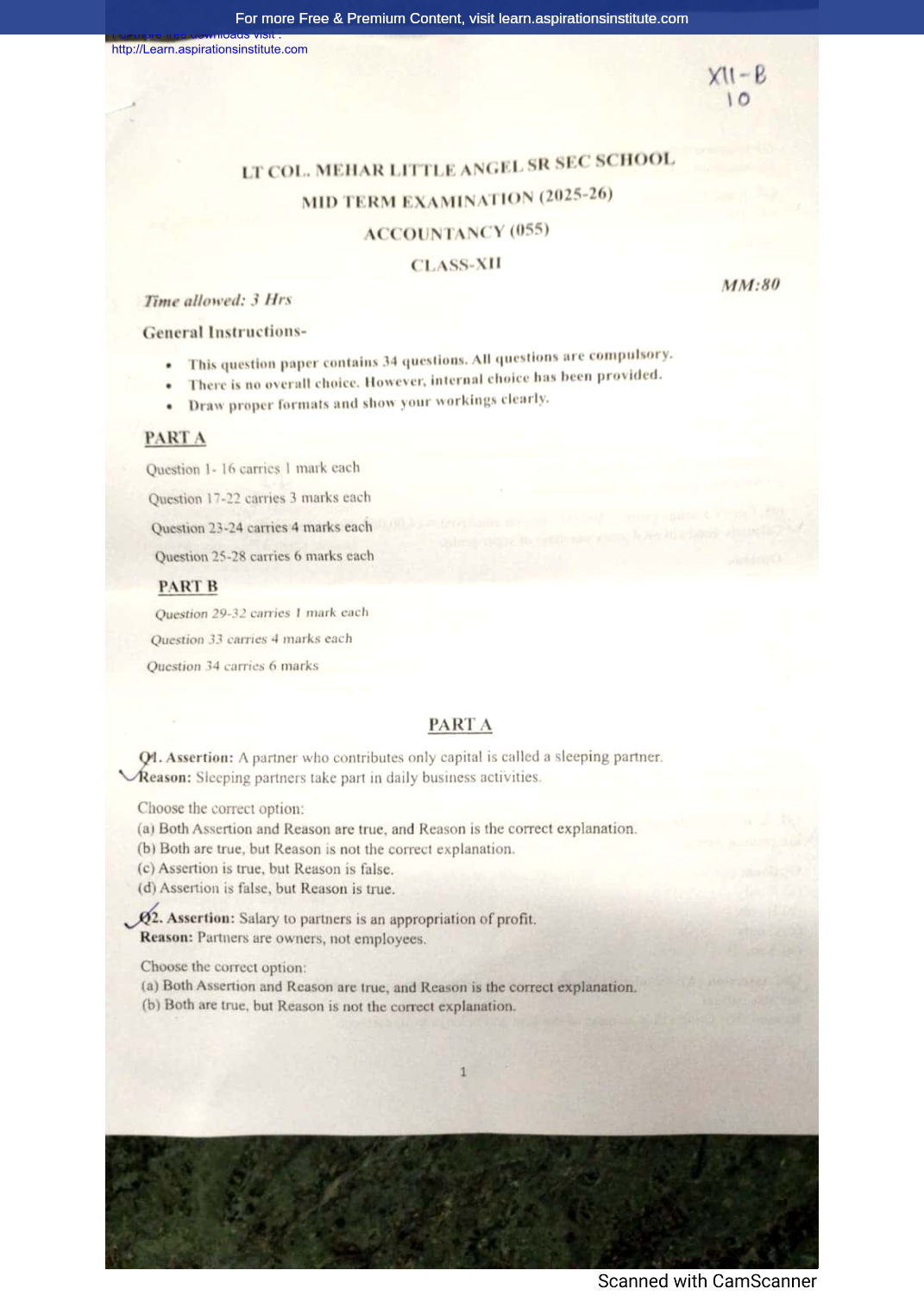 Preview page 1 of 12_Acc_HY Paper_Little Angel School_2025-26
