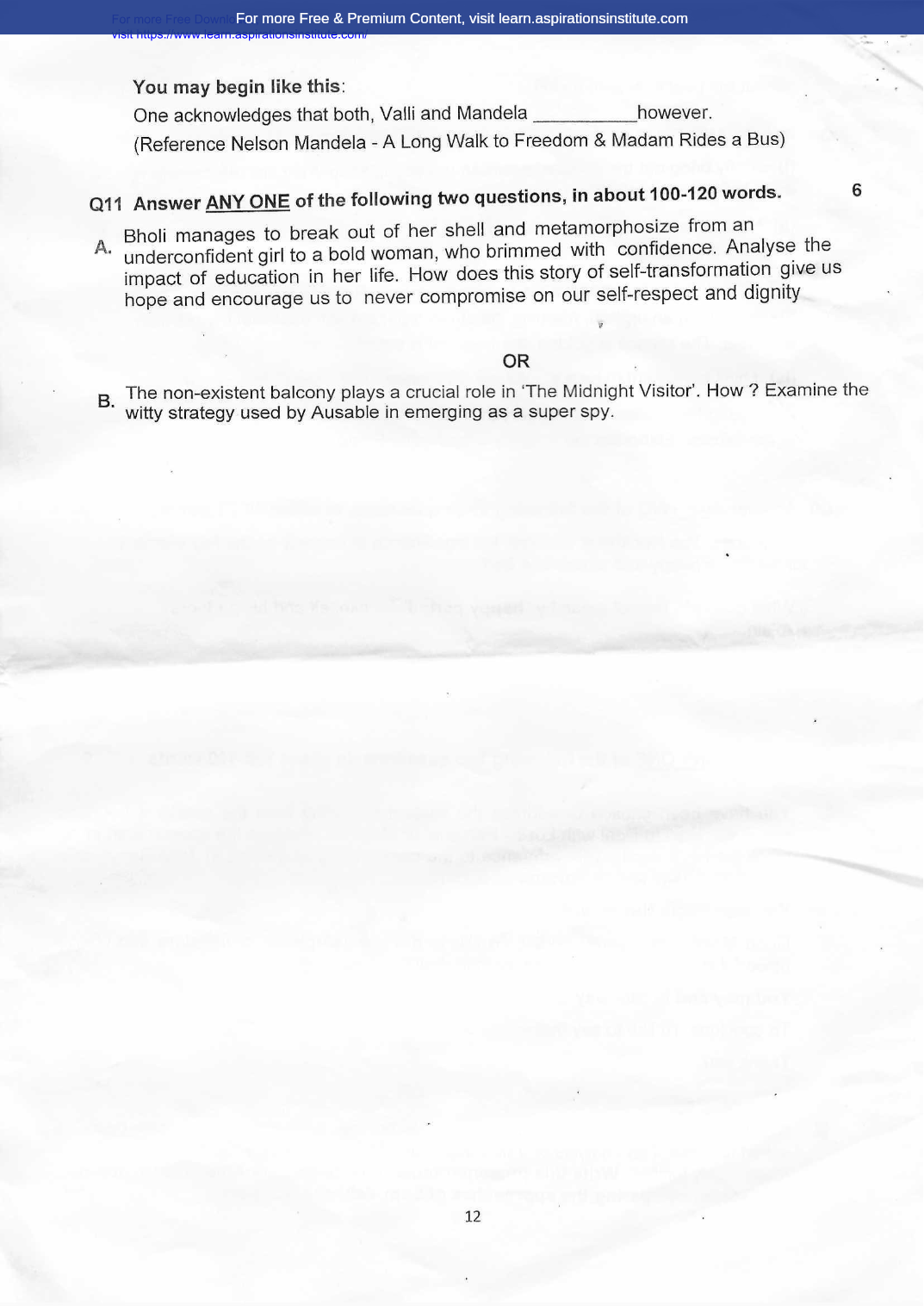 Preview page 12 of 10_Eng_Pre Board 1_BGS School_2025-26