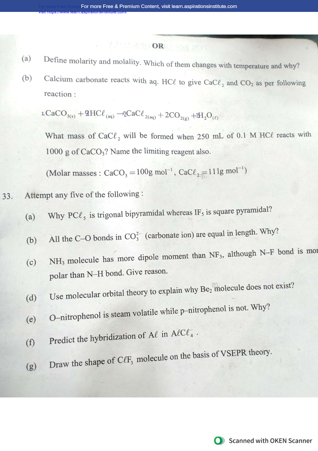 Preview page 12 of 11_Chem_HY Paper_Govt.School_2024-25
